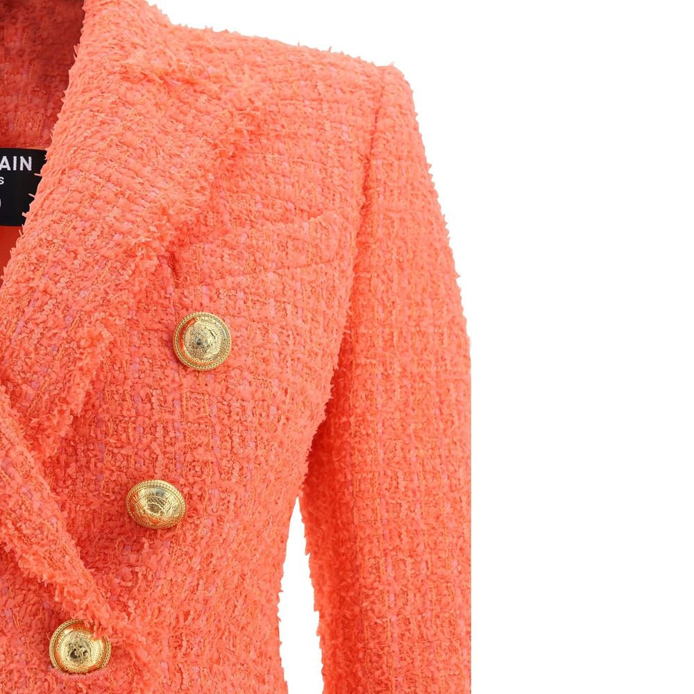 Balmain Double-Breasted Blazer: Exquisite Tailoring Redefined