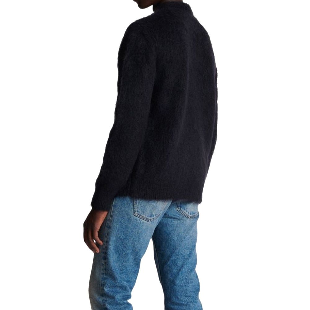 Balmain Logo-Print Jumper: Bold Luxury in Mohair
