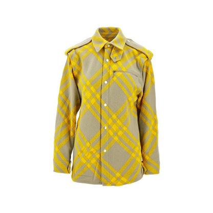 Burberry Wool Checked Jacket for Women