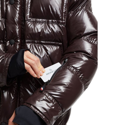 Moncler Grenoble Glossy Ski Down Jacket for Men