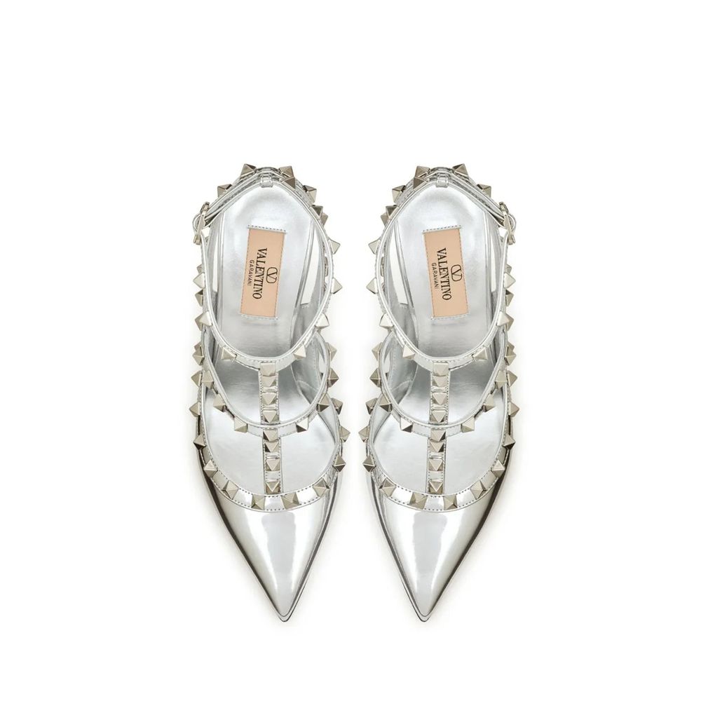 Valentino Garavani Rockstud Leather Pumps - Elegant Statement Footwear