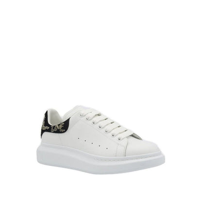 Alexander McQueen Oversized Leather Sneakers: A Statement of Edgy Elegance