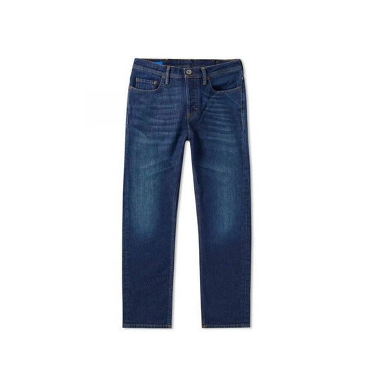 Acne Studios River Dark Blue Cotton Denim Jeans for Men