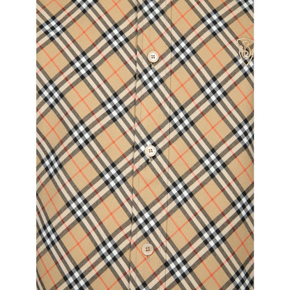 Burberry Sand Check Shirt - Timeless Casual Style