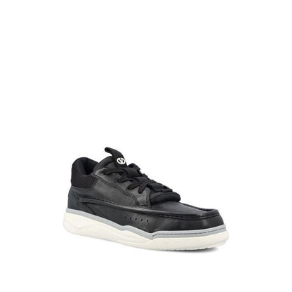 Valentino Garavani Hybrid Rainboot Leather Sneakers