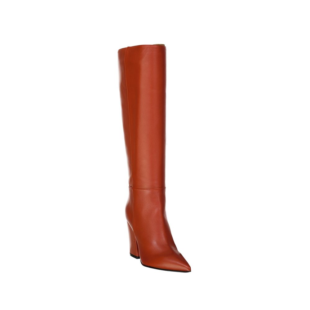 Sergio Rossi Elegance Leather Heel Boots