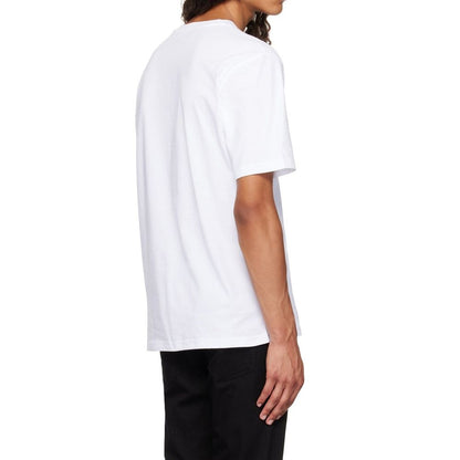 Moschino Logo Embroidered T-Shirt for Men