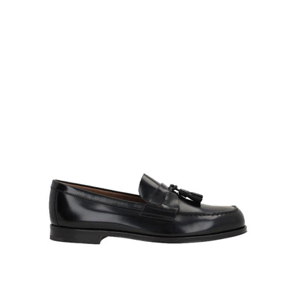 Prada Herren Leather Loafers – Elegant Calf Leather Footwear for Men