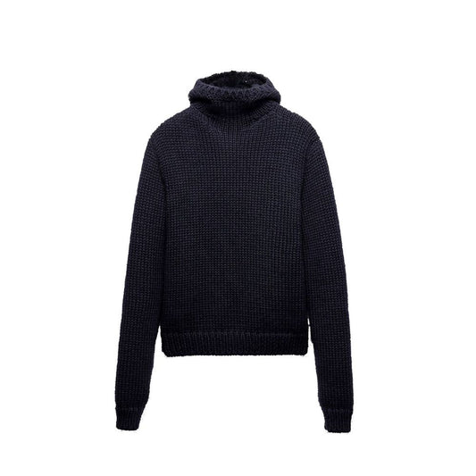 Prada Wool Hooded Sweater: Elevate Your Wardrobe with Timeless Elegance