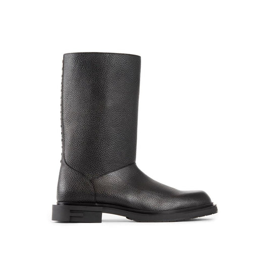 Fendi Leather Frame Boots for Men