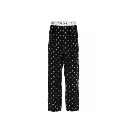 Celine Mini Palm Tree Pajama Pants for Men