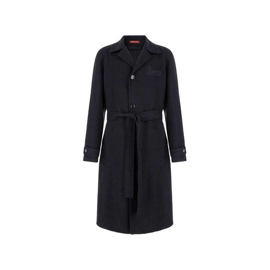 Gucci Wool Long Coat – A Statement of Italian Elegance