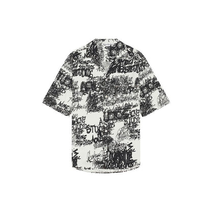 Acne Studios Printed Button-Up Shirt