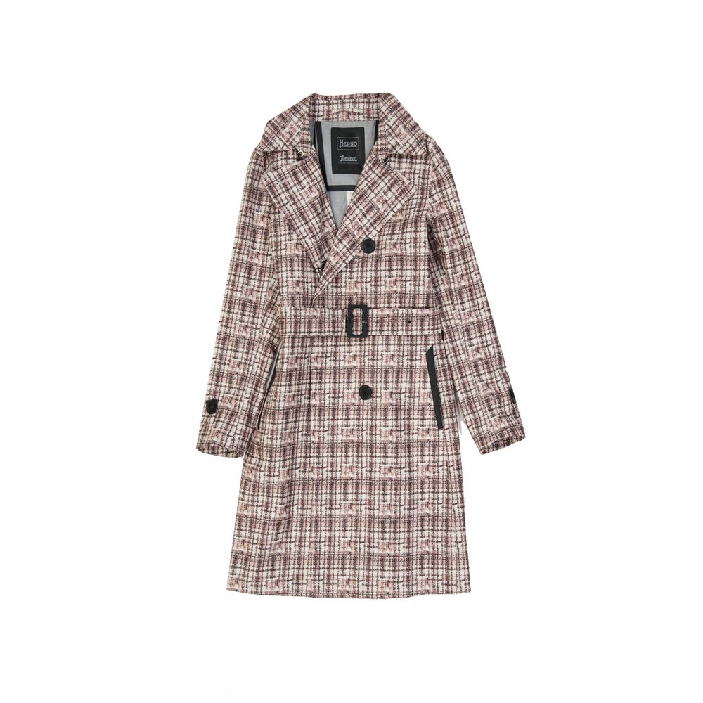Herno Linen Trench Coat for Women