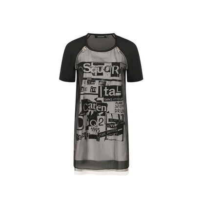 Dsquared2 Silk Printed Mini Dress