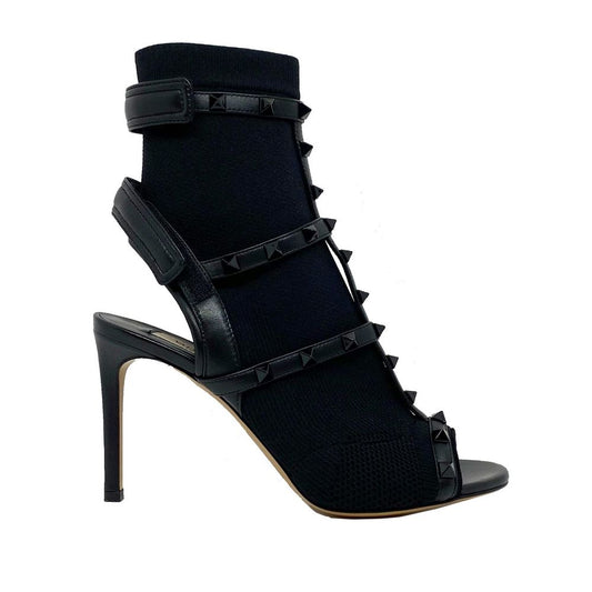 Valentino Garavani Rockstud Sock Heel Sandals