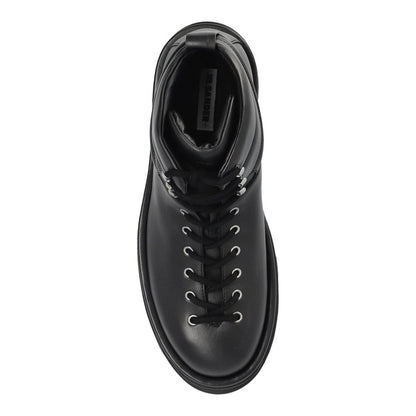 Jil Sander Leather Ankle Boots for Men