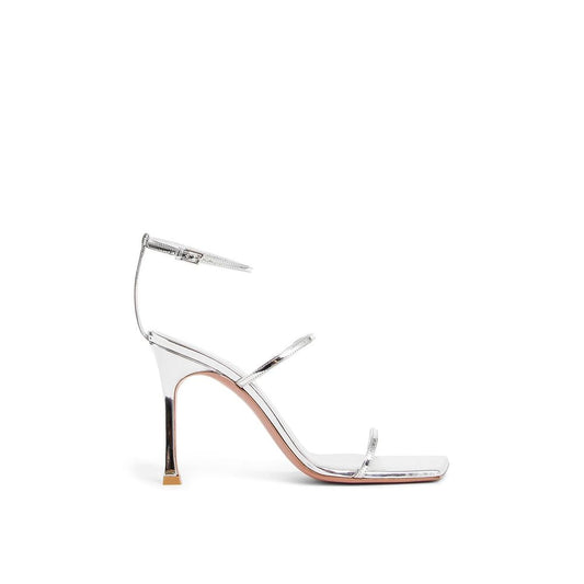 Amina Muaddi Maya Leather Sandals - Elevate Your Elegance