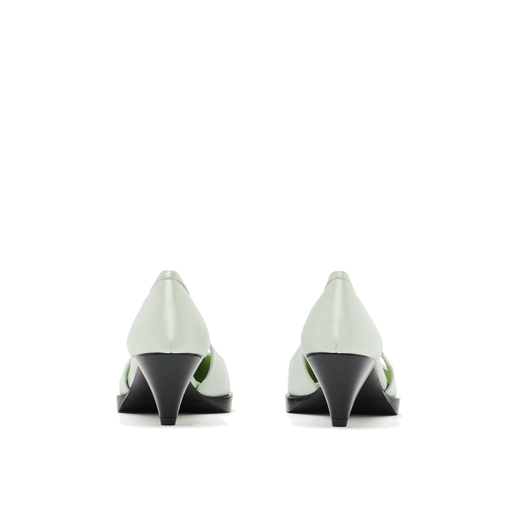 Prada Cut-Out Satin Pumps - Elegant Women's Footwear