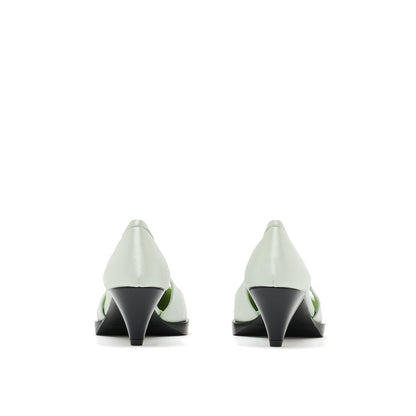 Prada Cut-Out Satin Pumps - Elegant Women's Footwear