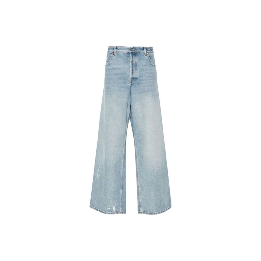 Valentino Cotton Denim Jeans: Effortless Elegance Meets Modern Edge