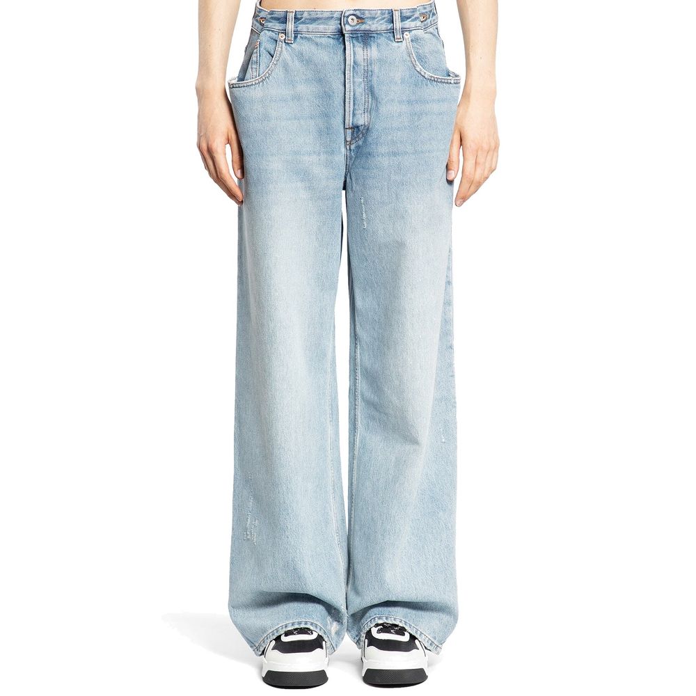 Valentino Cotton Denim Jeans: Effortless Elegance Meets Modern Edge