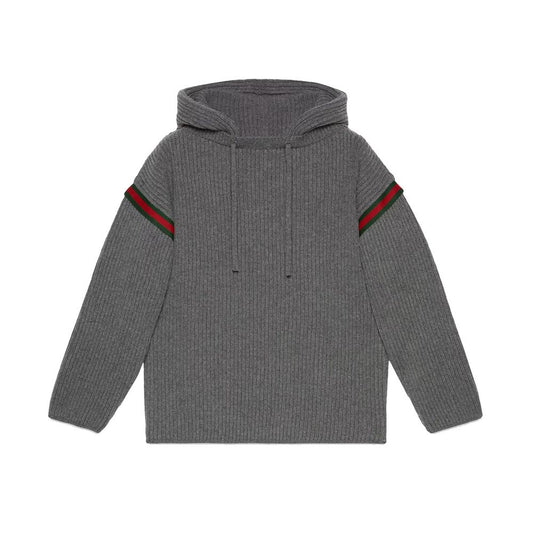 Gucci Wool Zipped Sweatshirt - A Luxurious Statement Piece