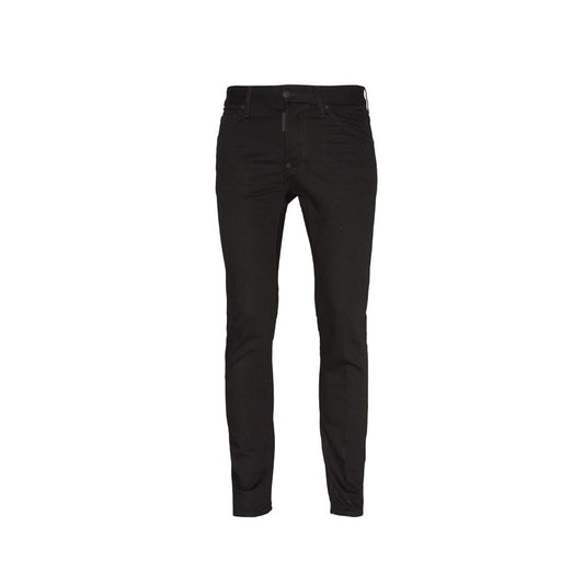 Dsquared2 Cotton Denim Jeans - Effortless Edge Meets Italian Craftsmanship