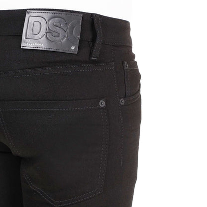 Dsquared2 Cotton Denim Jeans - Effortless Edge Meets Italian Craftsmanship