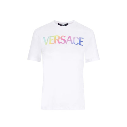 Versace Cotton Logo T-Shirt – A Statement of Italian Luxury