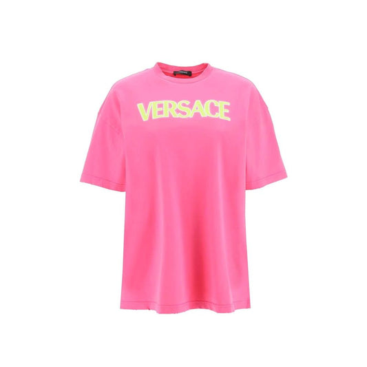 Versace Cotton Logo Top – Bold Luxury Redefined