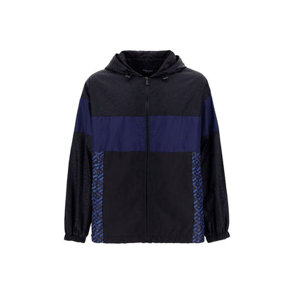 Versace Hooded Windbreaker Jacket – Luxury with Attitude