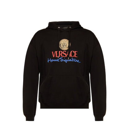 Versace Logo Hooded Sweatshirt - Elevate Your Casual Look