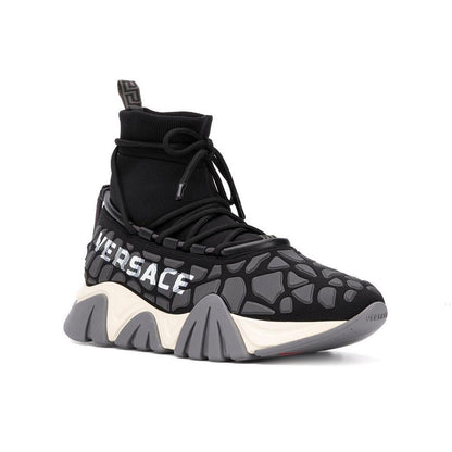 Versace Squalo Drawstring Sneakers - Bold Italian Footwear