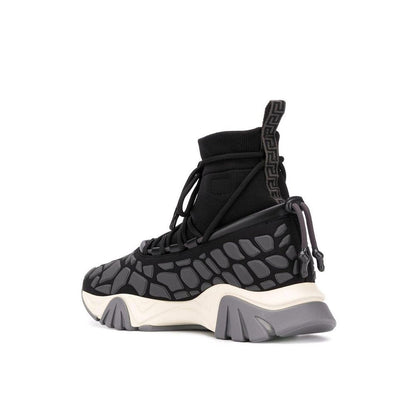 Versace Squalo Drawstring Sneakers - Bold Italian Footwear