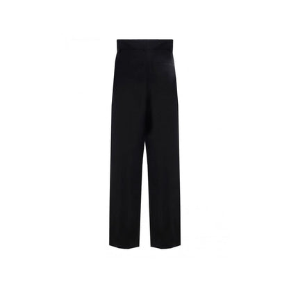 Salvatore Ferragamo Silk And Linen Pants