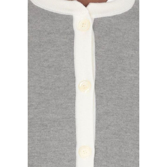 Thom Browne 4-Bar Wool Cardigan