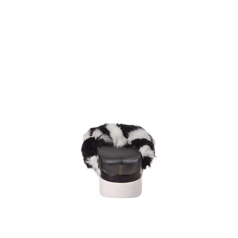Stuart Weitzman Luxurious Fur Slippers