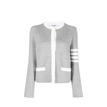 Thom Browne 4-Bar Wool Cardigan