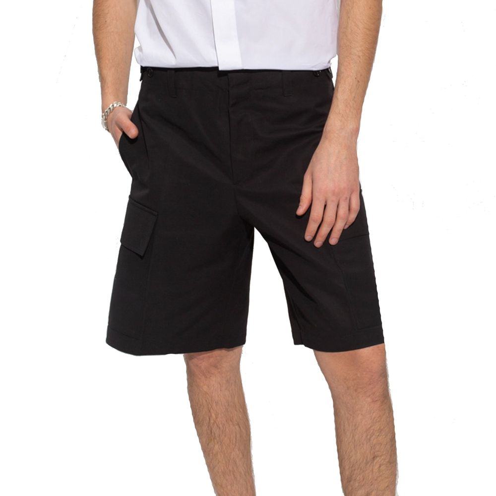 Jil Sander Cotton Cargo Shorts for Men