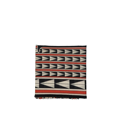 Lanvin Wool Scarf - Elegant Geometrical Design