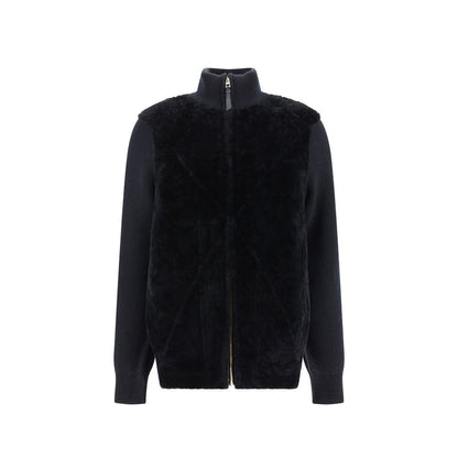 Loewe Puzzle Fold Jacket - Women's Shearling Elegance
