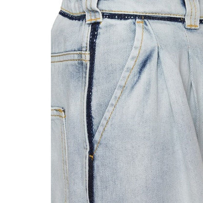 Maison Margiela Cotton Denim Jeans - Wide-Leg Relaxed Fit