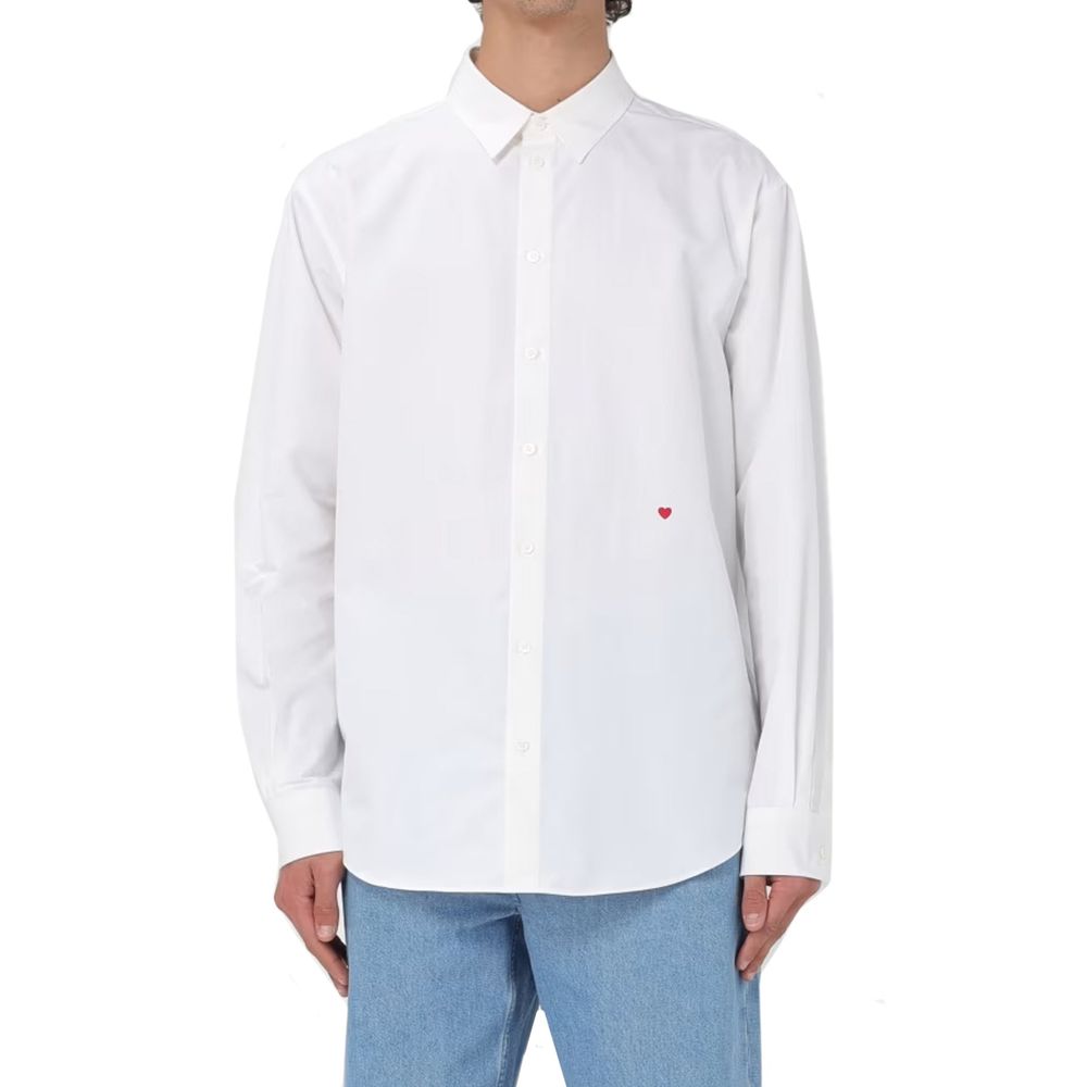 Moschino Couture Cotton Little Heart Shirt for Men