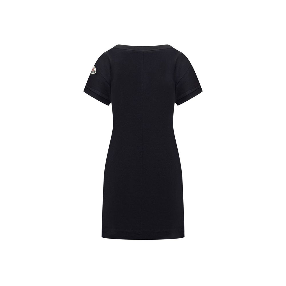 Moncler Cotton Logo Mini Dress for Women