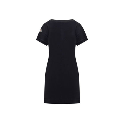 Moncler Cotton Logo Mini Dress for Women
