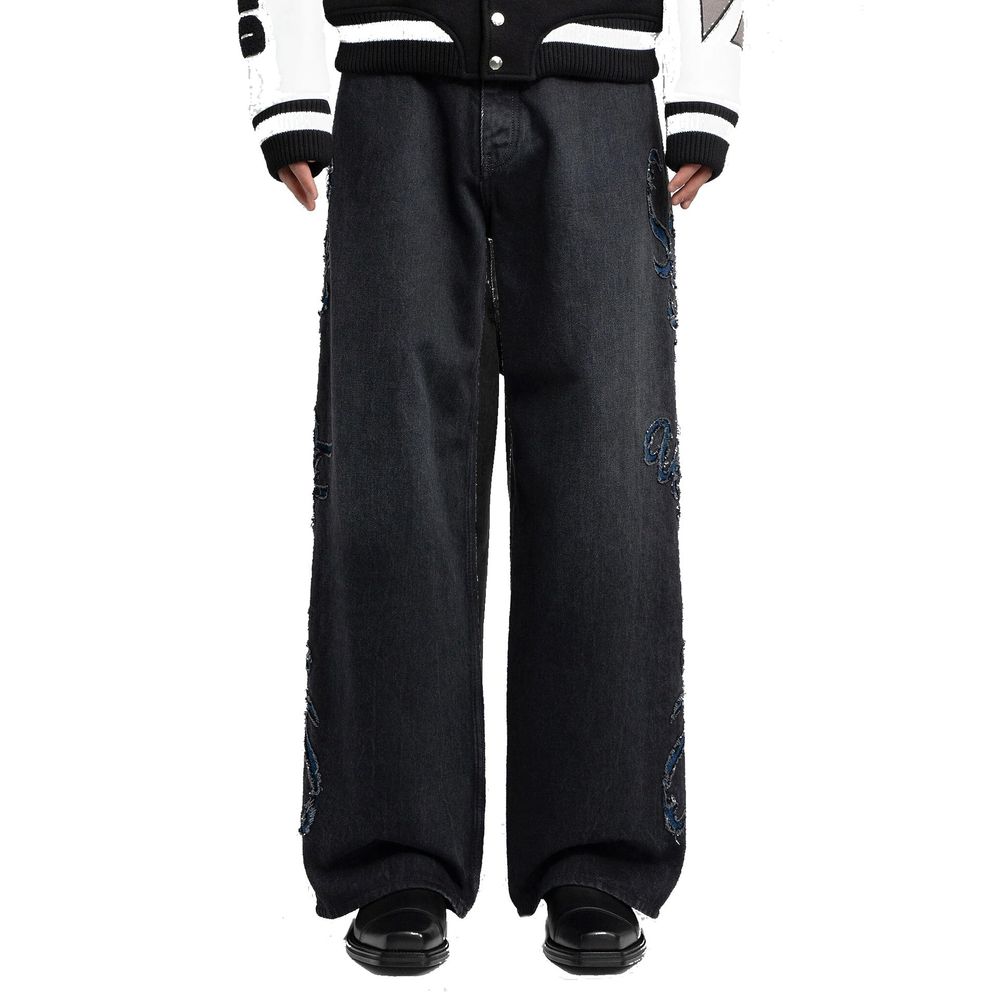Off-White Denim Flared Jeans for Men