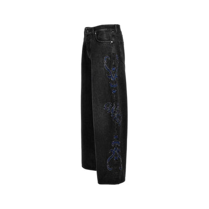 Off-White Denim Flared Jeans for Men