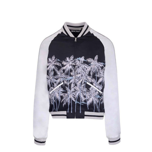Palm Angels Casual Printed Bomber - Edgy Luxury Outerwear