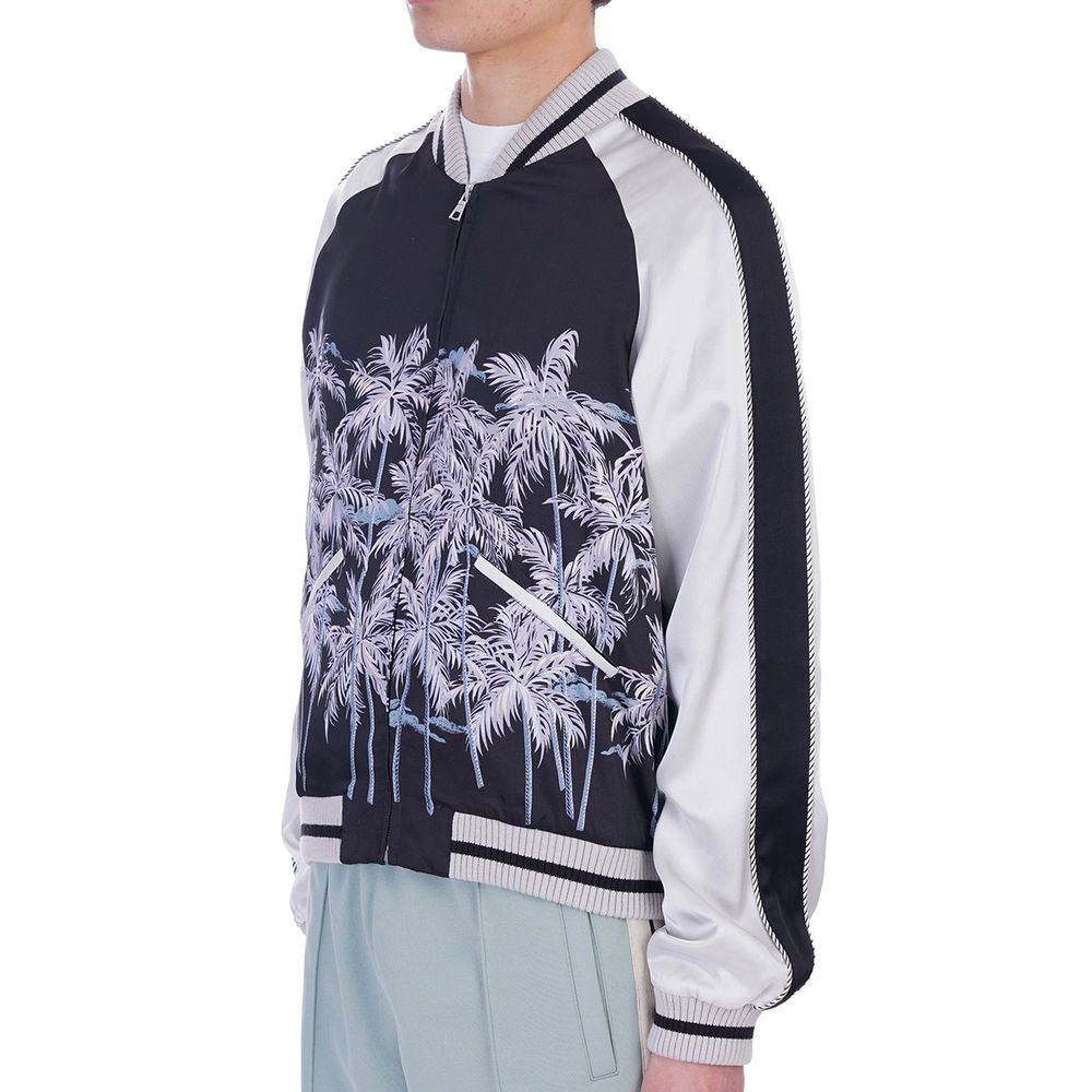 Palm Angels Casual Printed Bomber - Edgy Luxury Outerwear
